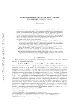 Minkowski Decomposition of Associahedra and Related Combinatorics