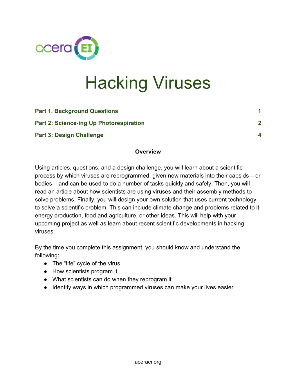 Hacking Viruses