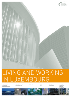 Living and Working in Luxembourg