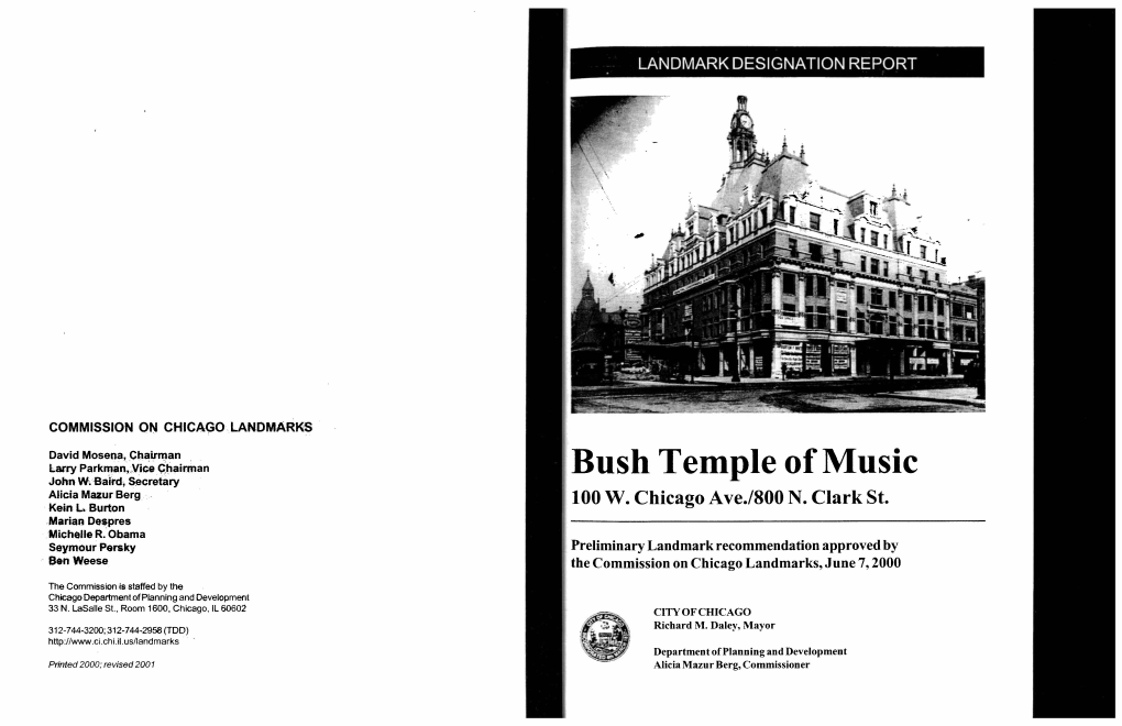 Bush Temple of Music