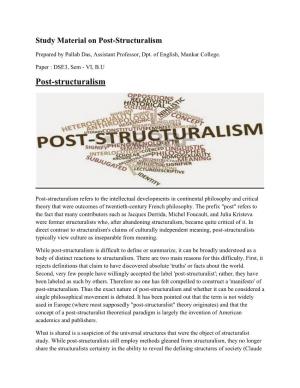 Post-Structuralism