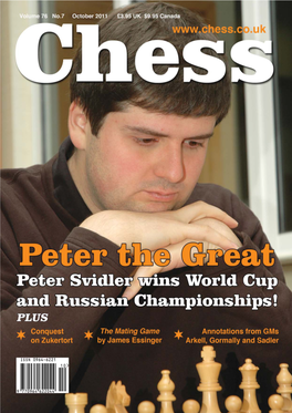 Chess October 2011
