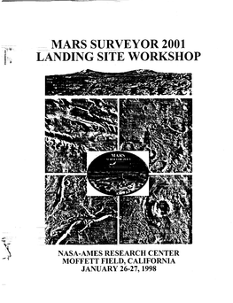 Mars Surveyor 2001 Landing Site Workshop