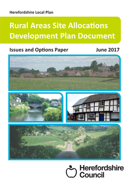 Rural Areas Site Allocations Development Plan Document
