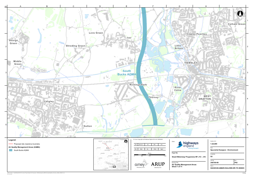 South Bucks AQMA BUCKINGHAM Specialist Designer - Environment