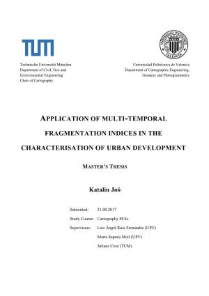 Application of Multi-Temporal