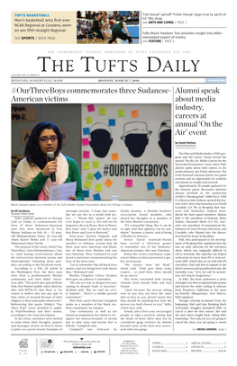 The Tufts Daily Volume Lxxi, Number 29