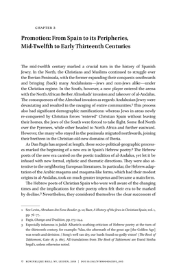 From Spain to Its Peripheries, Mid-Twelfth to Early Thirteenth Centuries