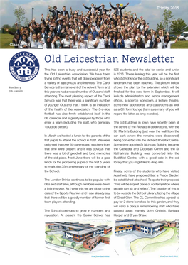 Old Leicestrian Newsletter