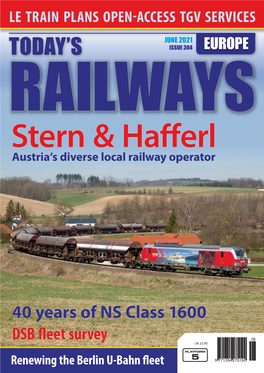 In the Next Issue... Today's Railways Europe Issue