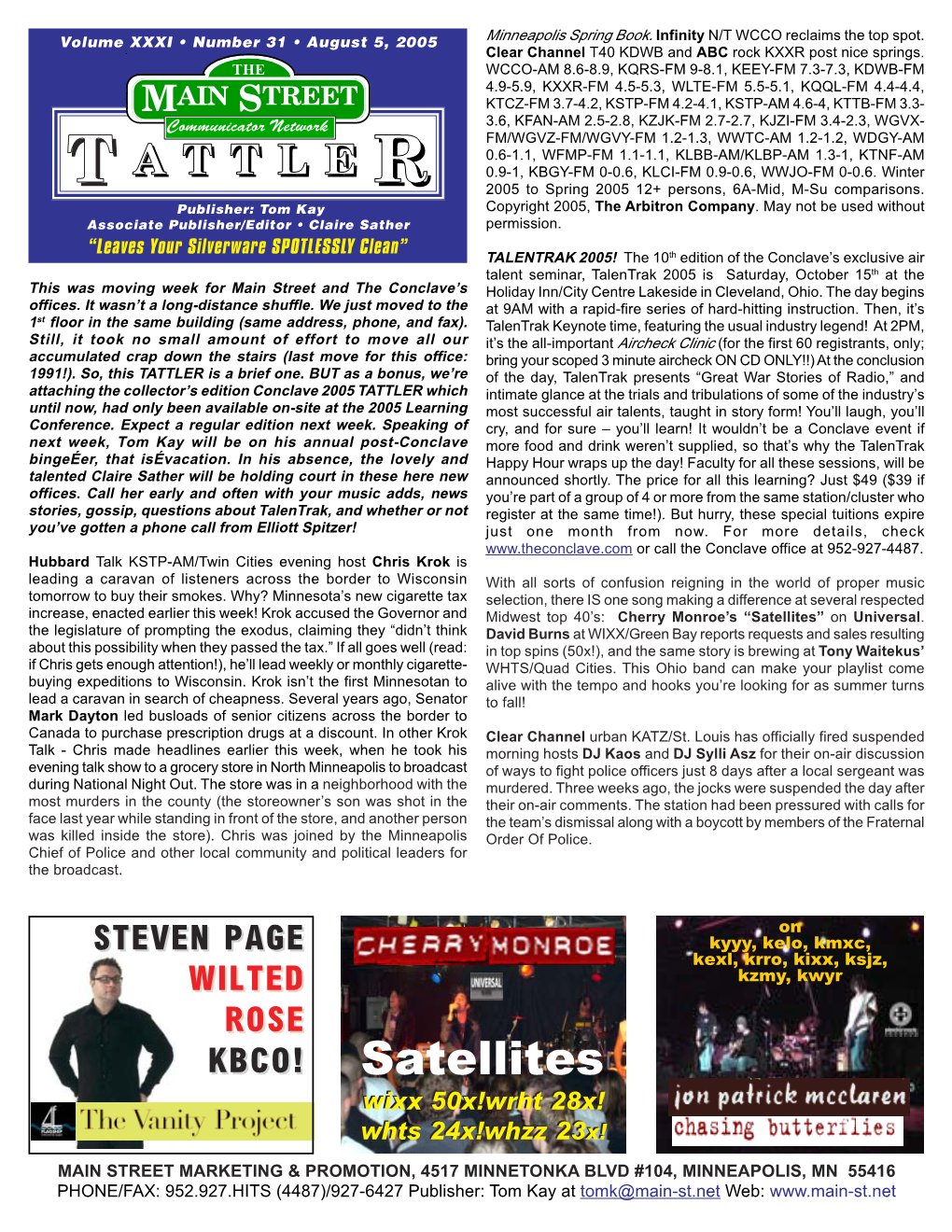 Tattler 8/5/05