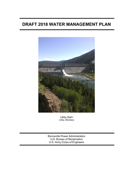 Draft 2018 Water Management Plan