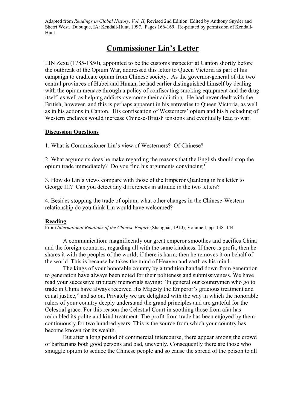 Commissioner Lin s Letter DocsLib