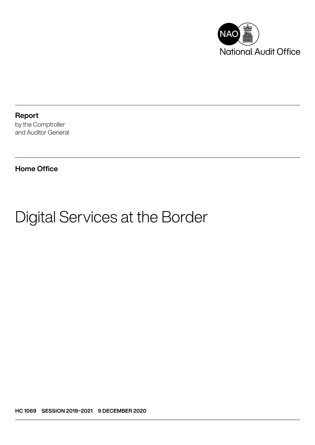 Digital Services at the Border