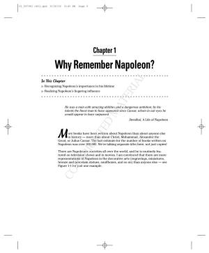 Why Remember Napoleon?