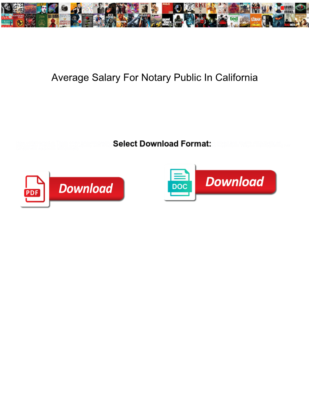 Average Salary for Notary Public in California