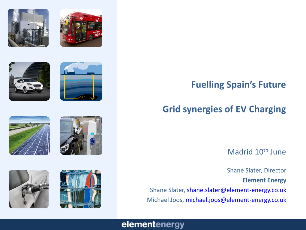 Fuelling Spain's Future Grid Synergies of EV Charging