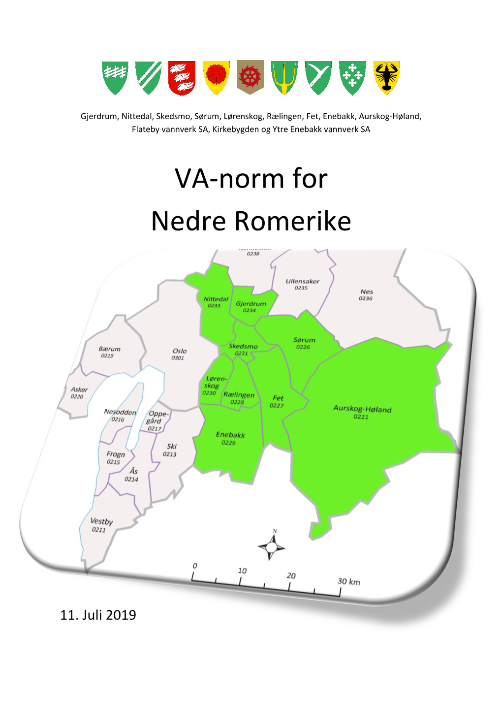 VA-Norm for Nedre Romerike