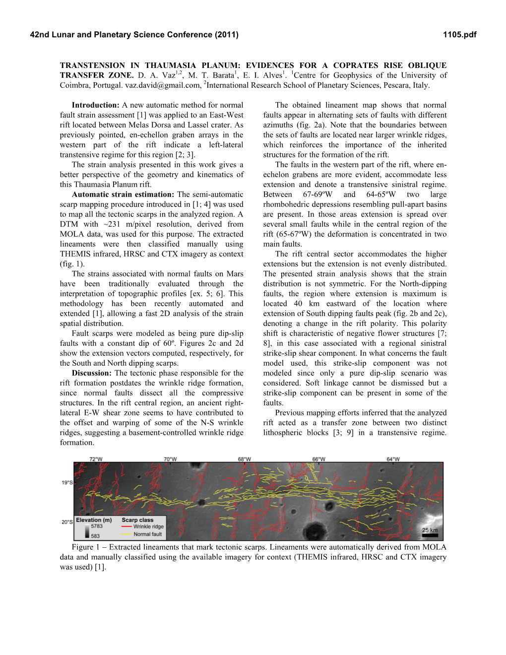 Transtension in Thaumasia Planum: Evidences for a Coprates Rise Oblique Transfer Zone