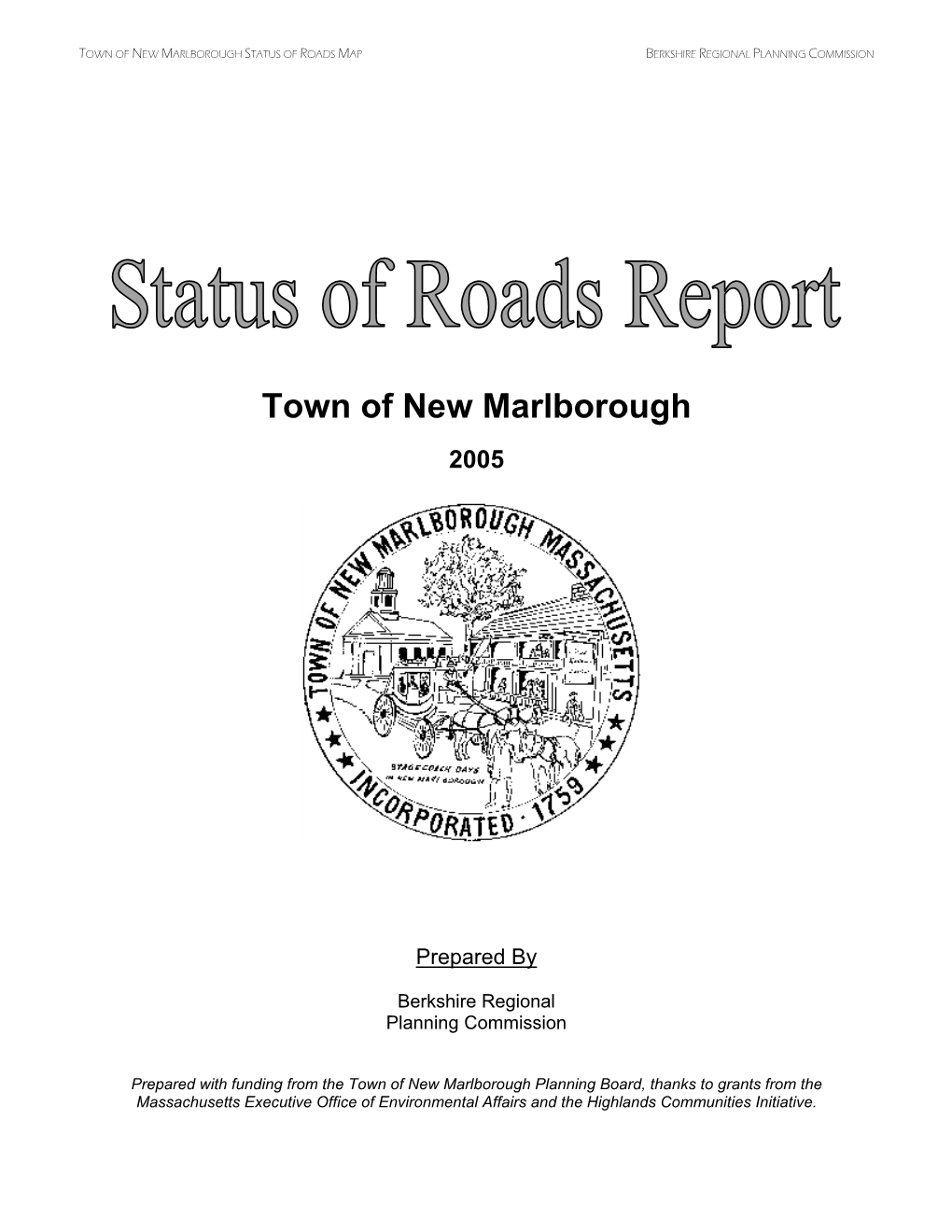 NM PB Status of Roads Report 05
