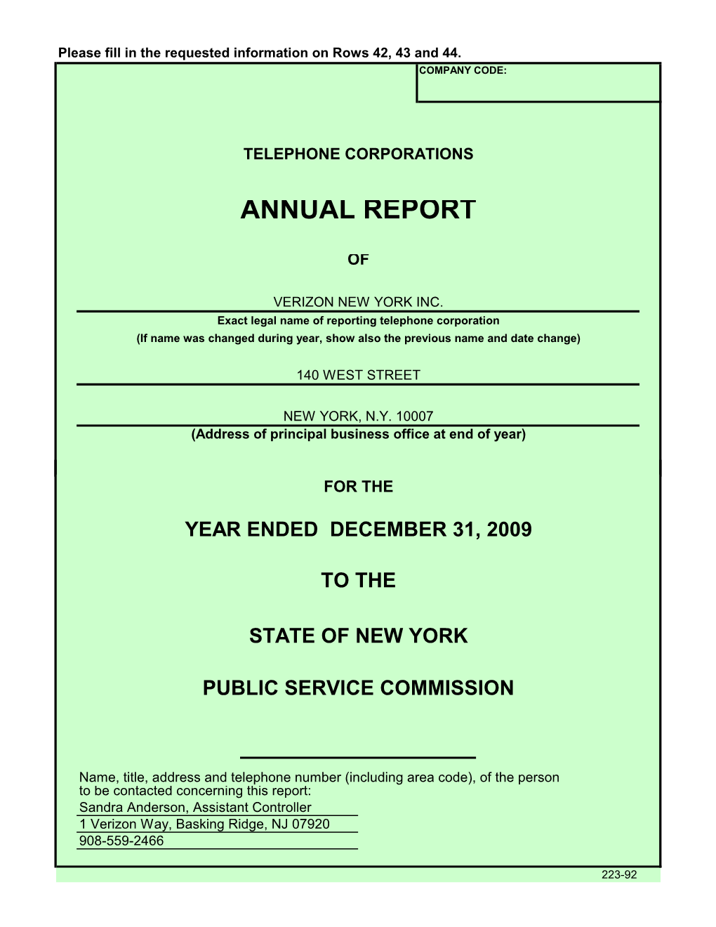 Annual Report