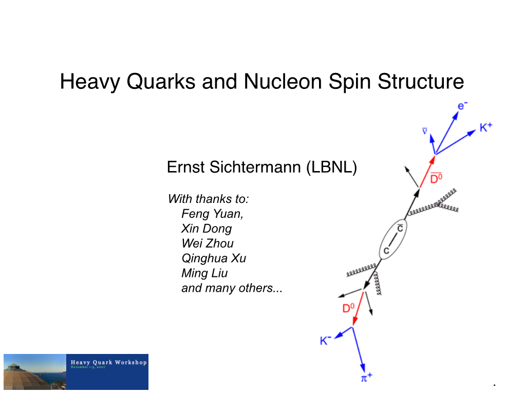 Heavy Quarks and Nucleon Spin Structure