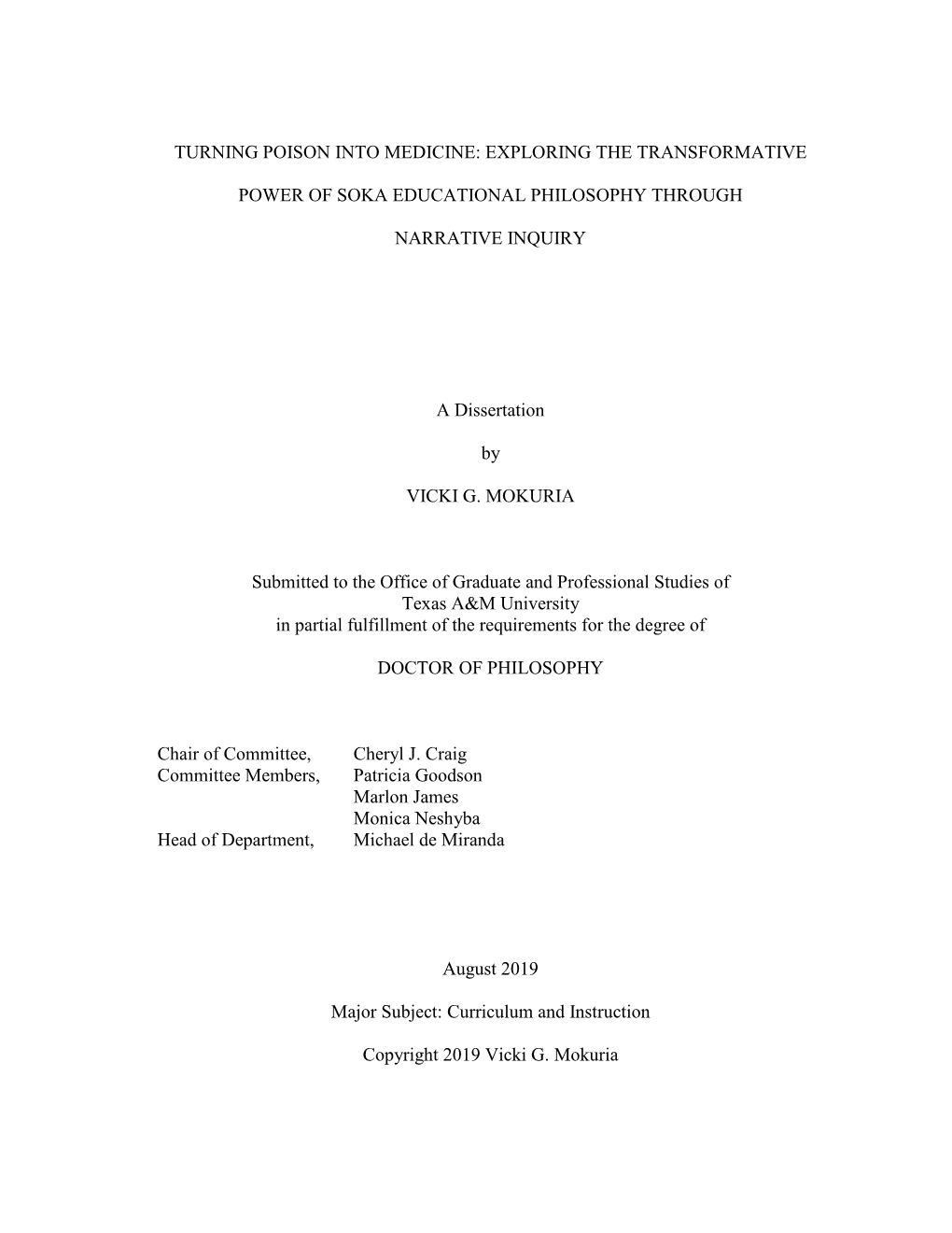 MOKURIA-DISSERTATION-2019.Pdf