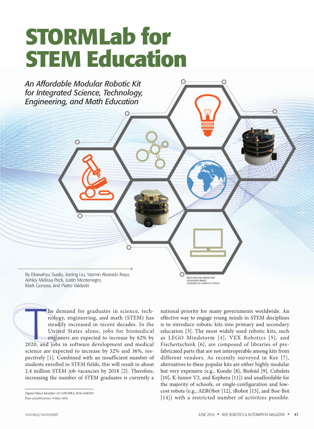 Stormlab for STEM Education