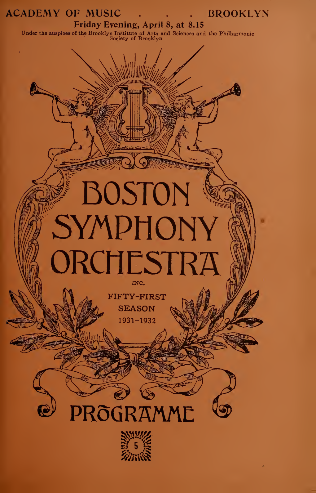 Boston Symphony Orchestra Concert Programs, Season 51,1931