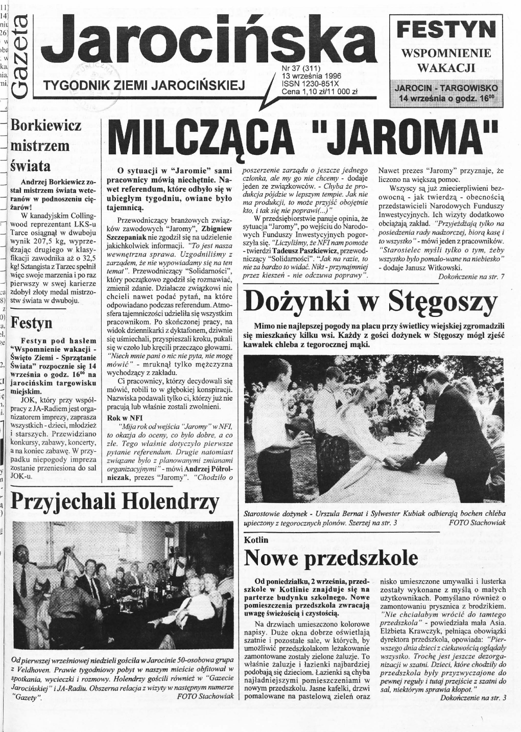)~~ N Jarocińska FESTYN MILCZĄCA ·IIJAROMAII