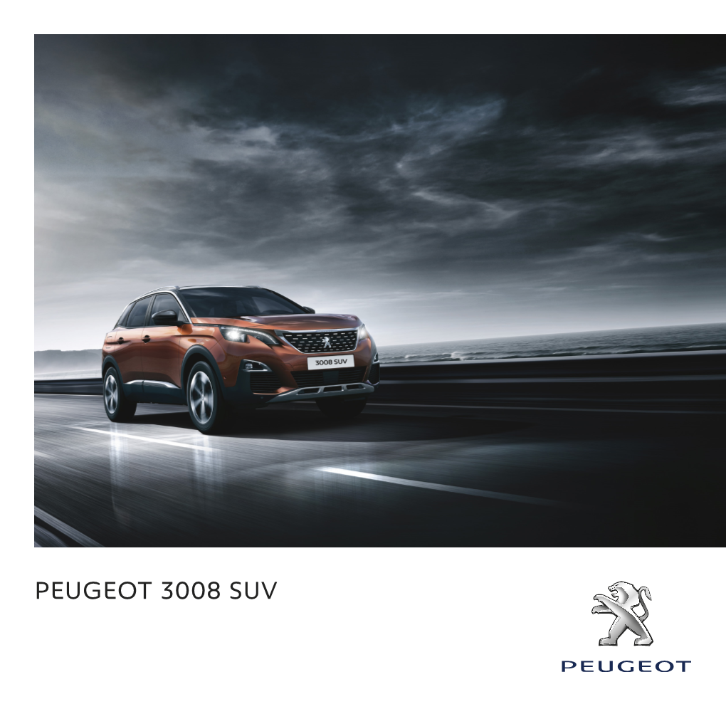 Peugeot 3008 Suv New Peugeot 3008 Suv Specifications and Options Standard Optional