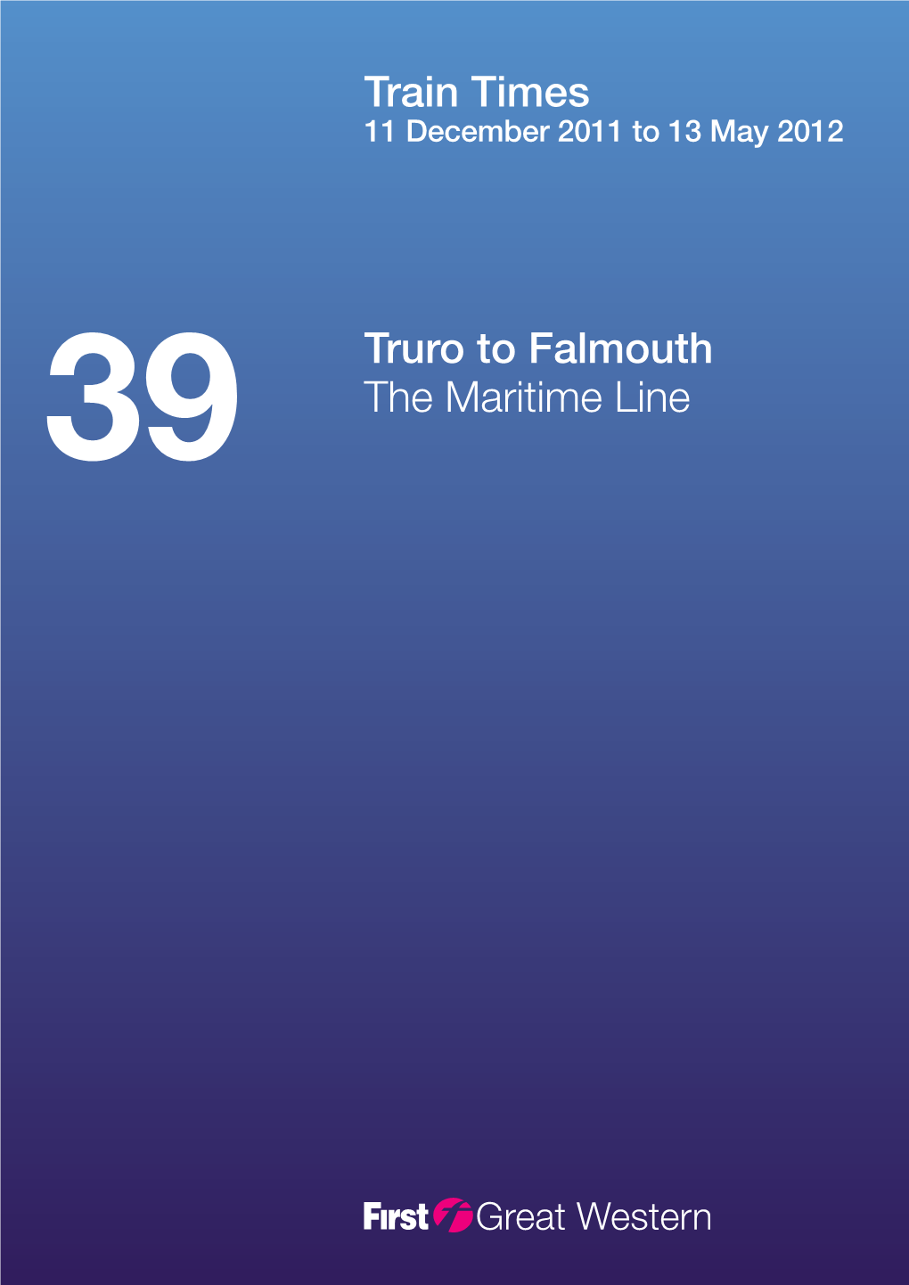 Truro to Falmouth the Maritime Line Train Times
