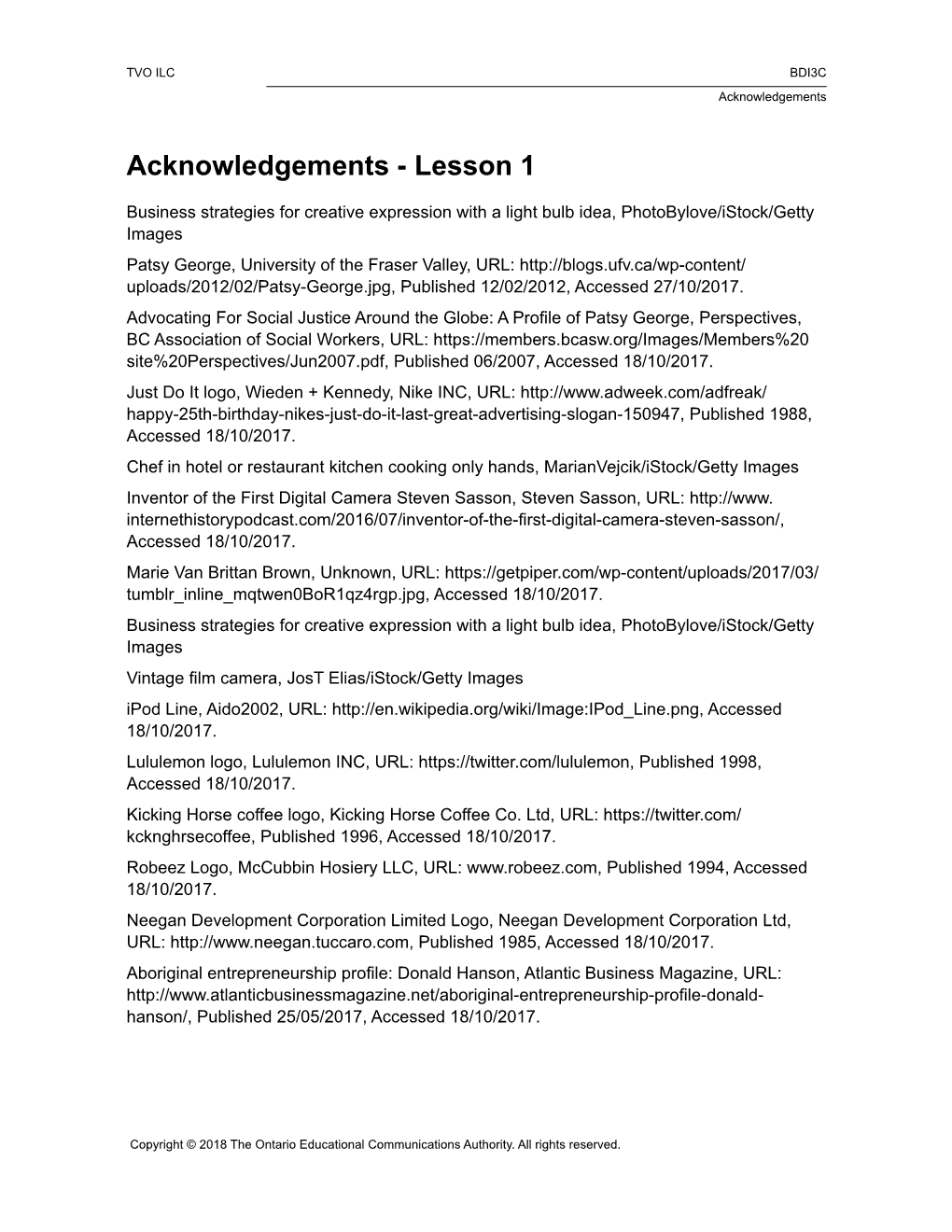 Acknowledgements