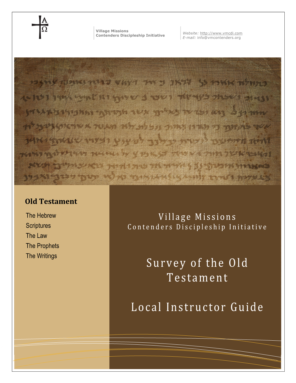 Old Testament – Student Guide