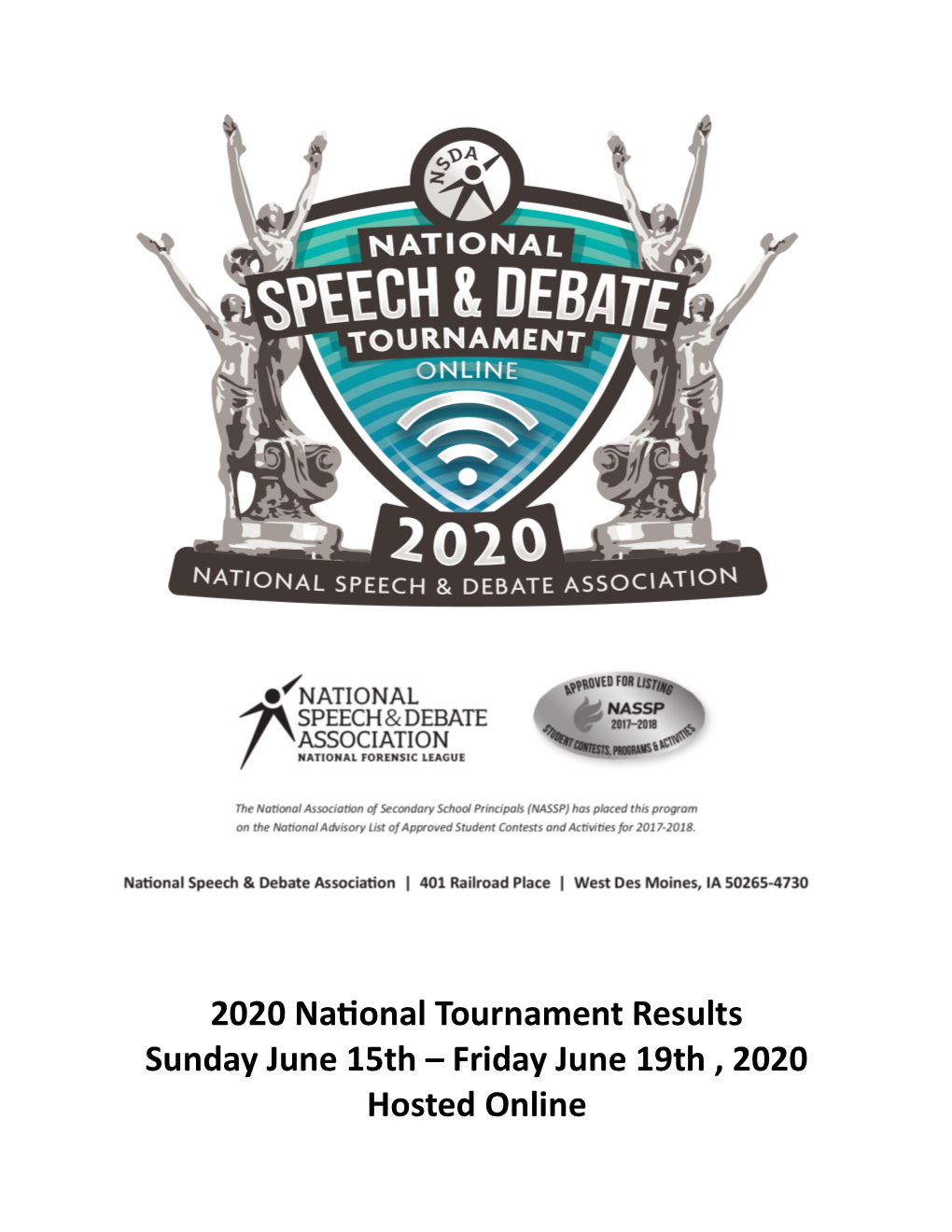 2020 Nationals Results Packet