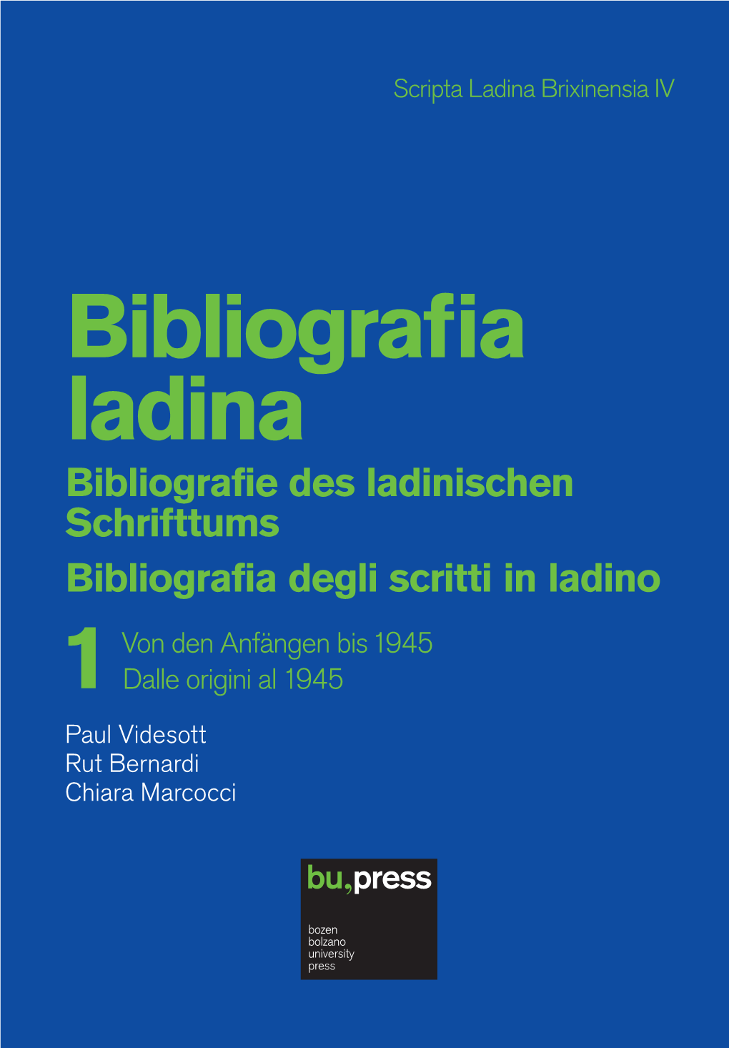 Bibliografia Ladina 1