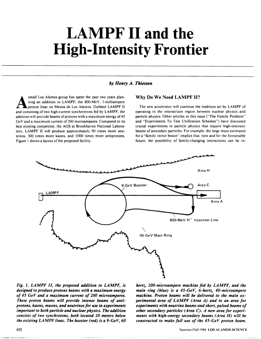 LAMPF II and the High-Intensity Frontier