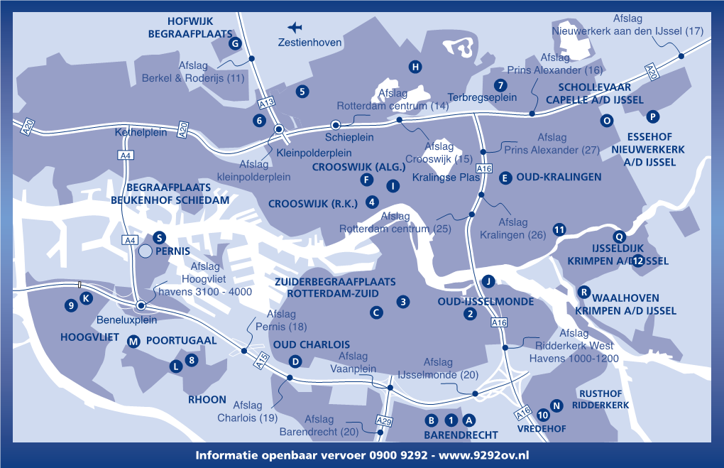 Informatie Openbaar Vervoer 0900 9292 - 1