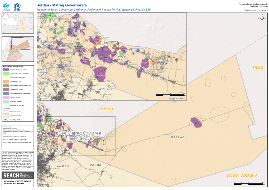 See Mafraq City Area Insert Above