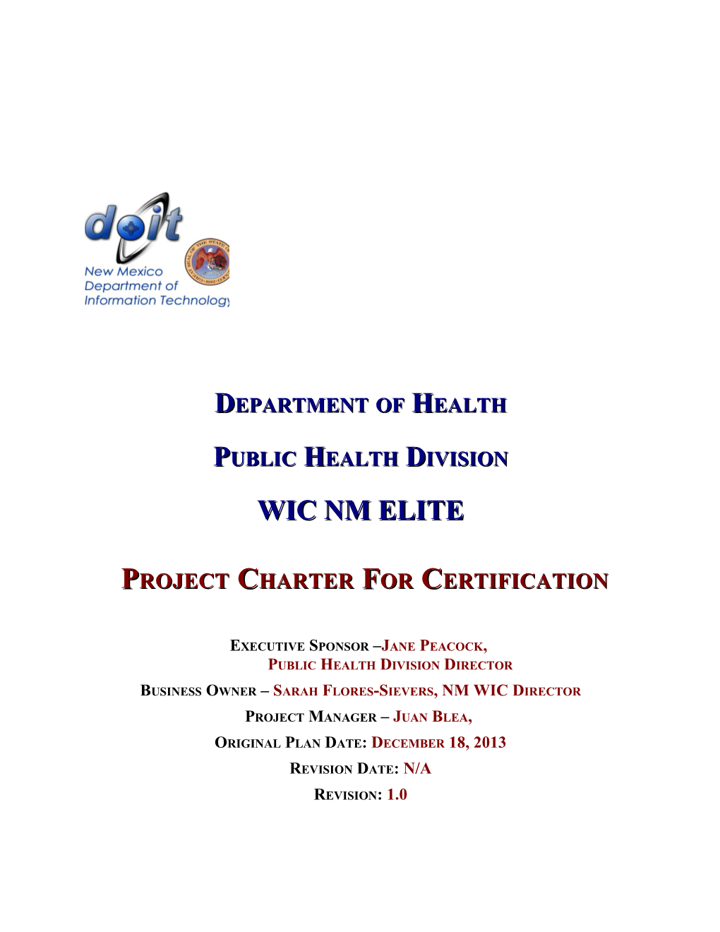 Department of Health s6