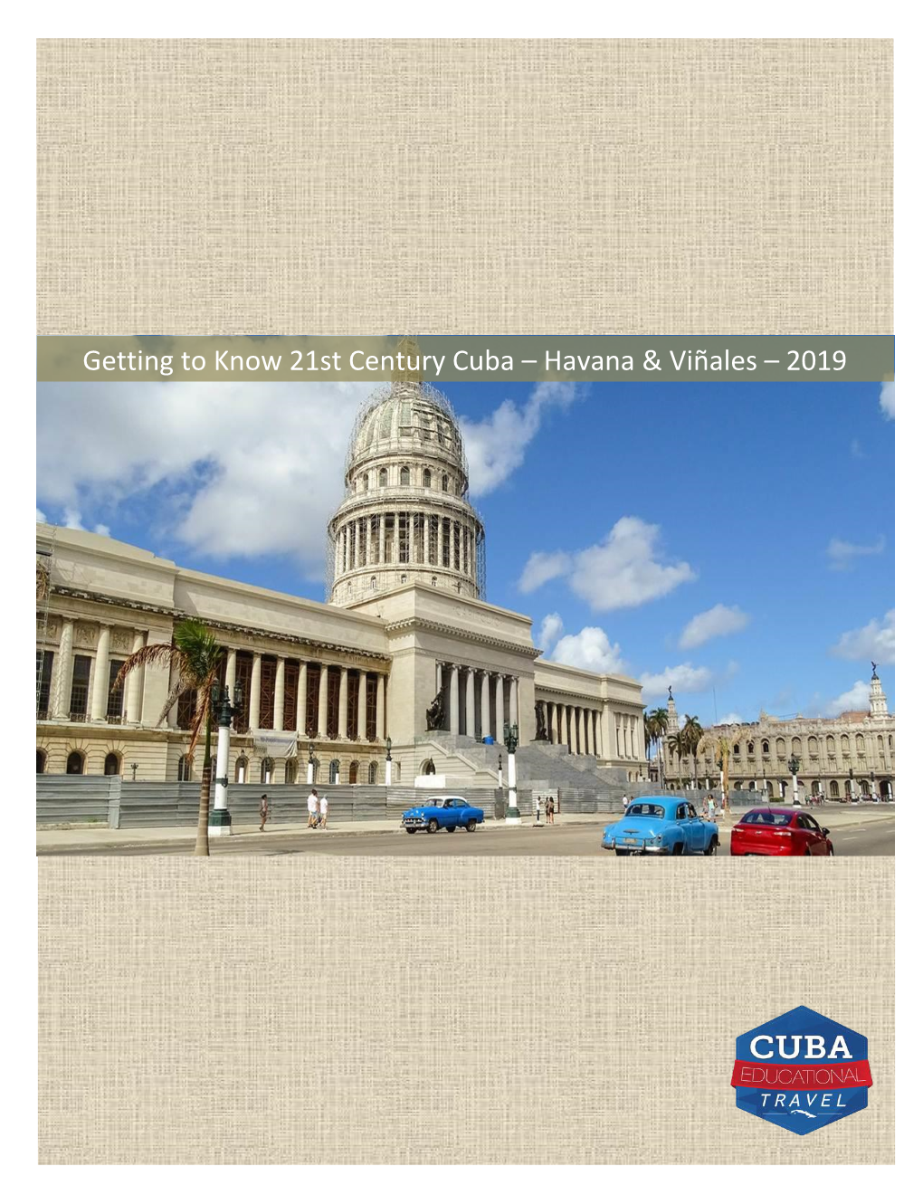 Havana & Viñales – 2019