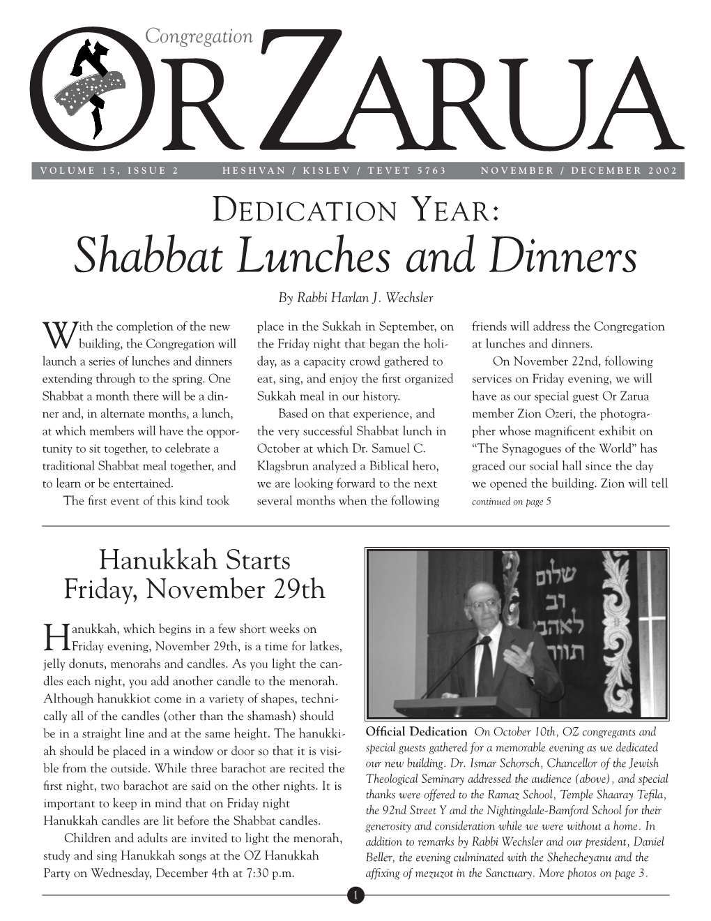 ORZ 210 Nov/Dec Newsletter