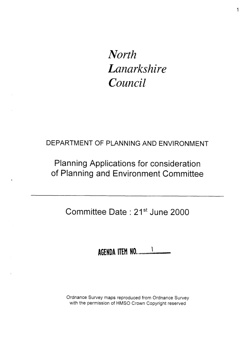 Department of Planning and Environment