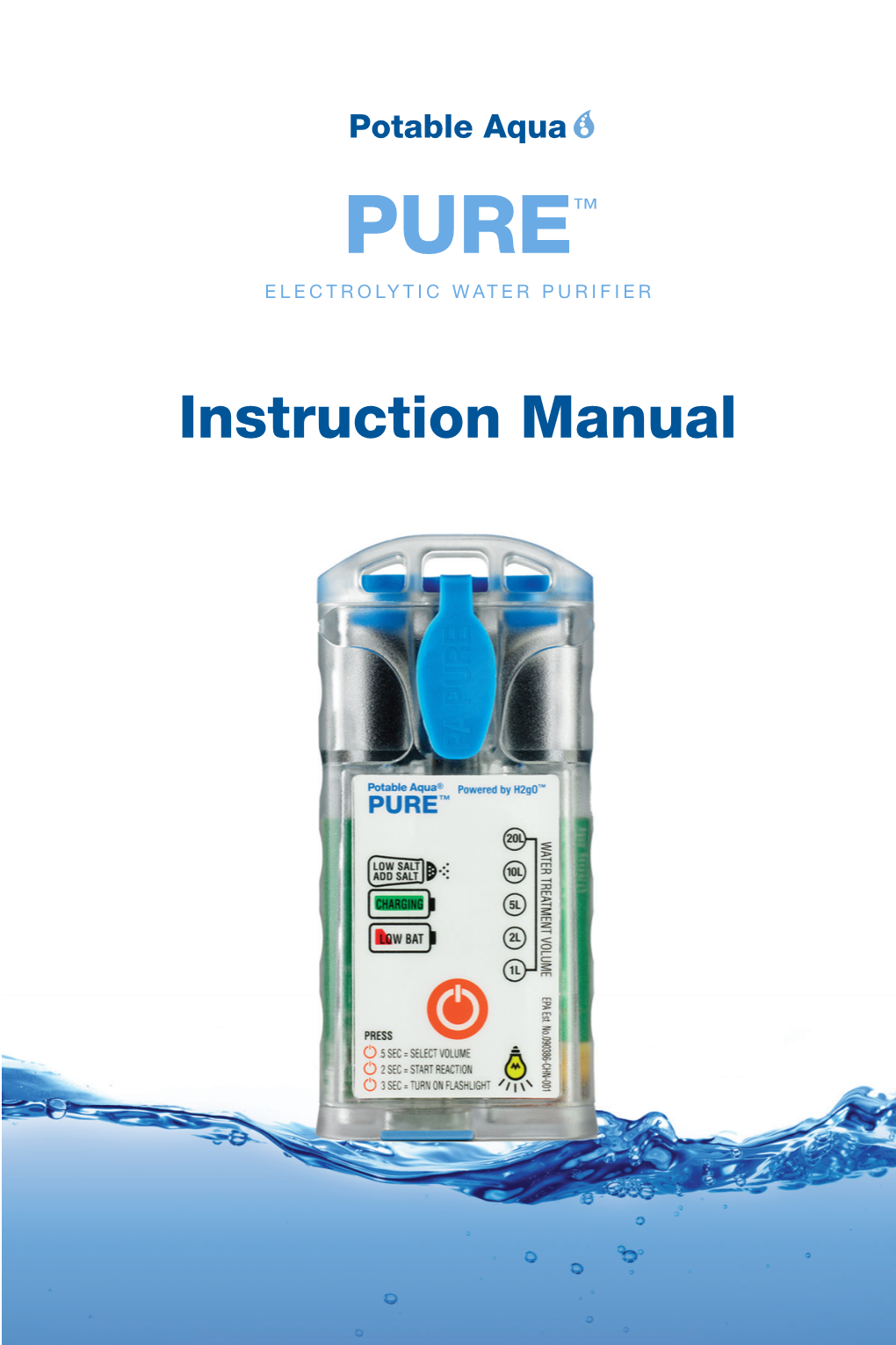 Pure™ Electrolytic Water Purifier