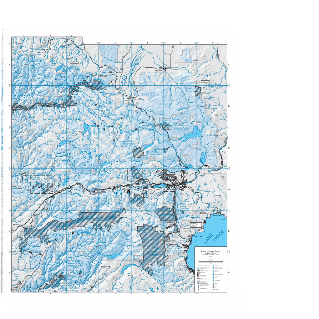 Lake Tahoe Basin O N N Ny N C a a I Rd I Urton Management Unit C Y O C Lle B R S Needle Pk a I 35 College Drive E V