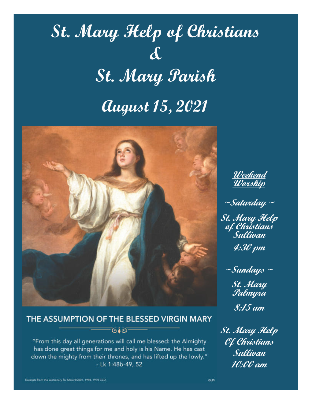 St. Mary Help of Christians & St. Mary Parish