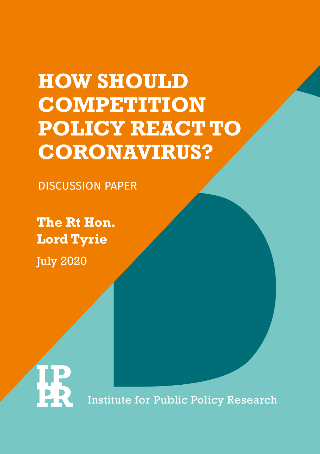 How Should Competition Policy React to Coronavirus?