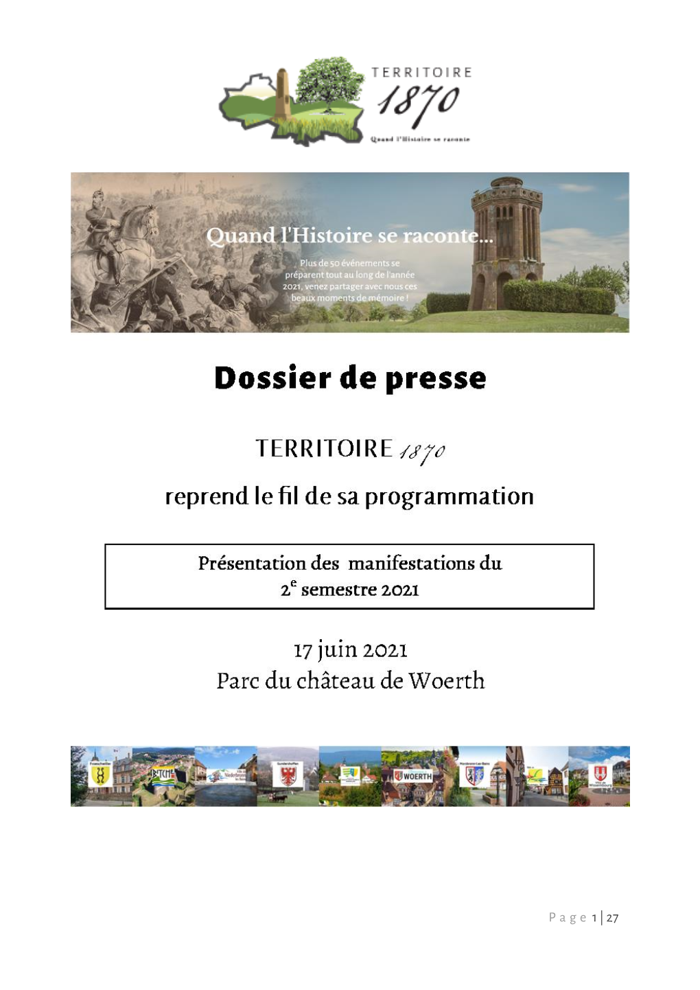 Le Dossier De Presse Du 17 Juin 2021