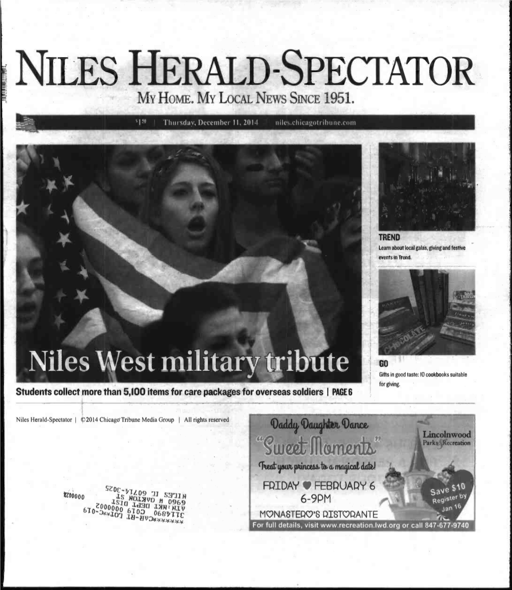 NILES HERALD -Spectator M Hoivw