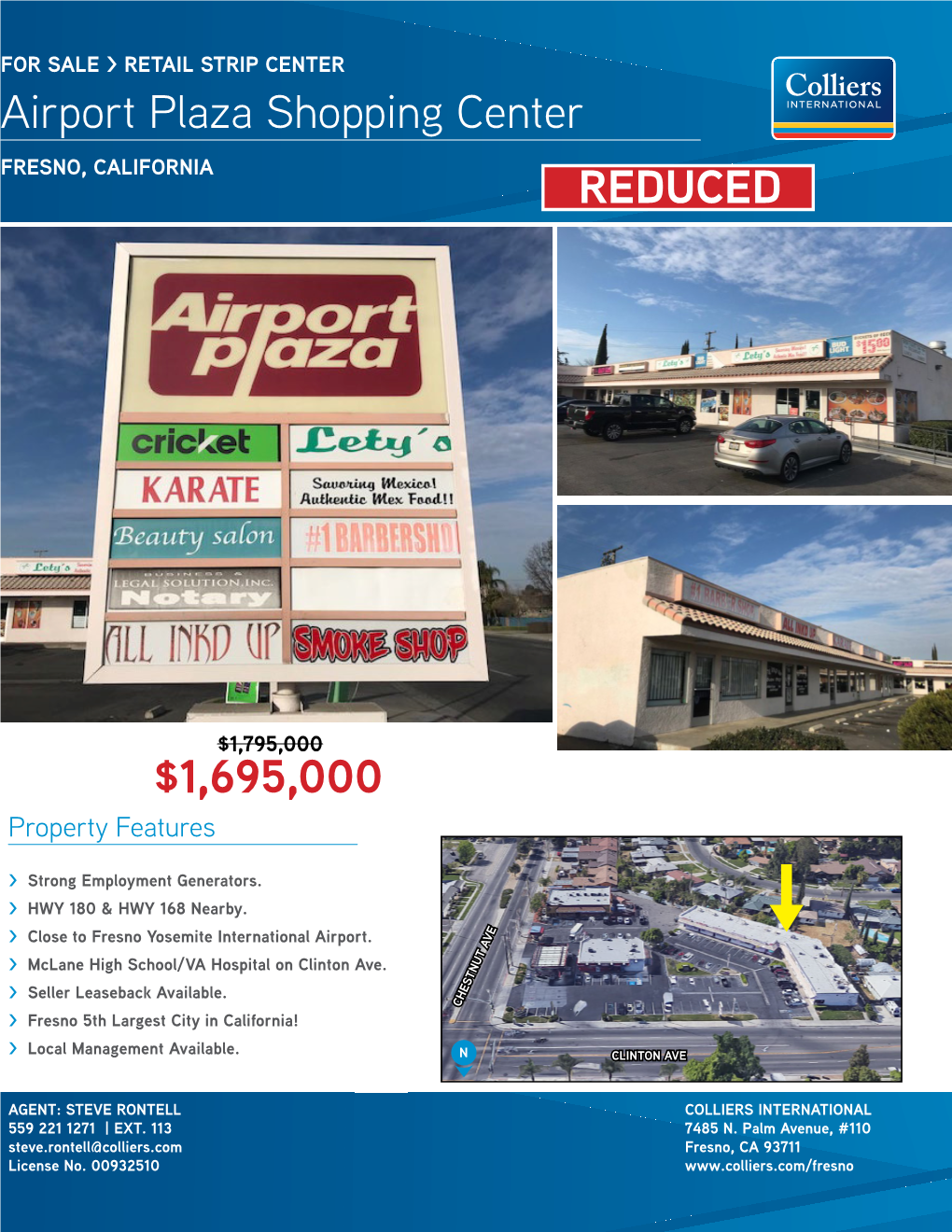 Airport Plaza Shopping Center REDUCED $1695000